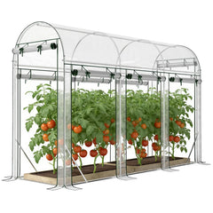 Hoop House Greenhouse,Walk-in Tunnel Greenhouse
