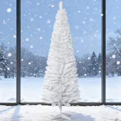 Christmas Tree, Slim Xmas Tree with Realistic Branch