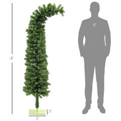 Pencil Christmas Tree, Bendable Artificial Christmas Tree with 400 Branch Tips