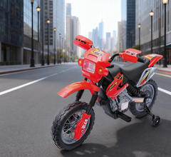 Motorcycle Kids Motorcycle Dirt Bike Electric Battery-Powered Ride-On Toy Off-road Street Bike
