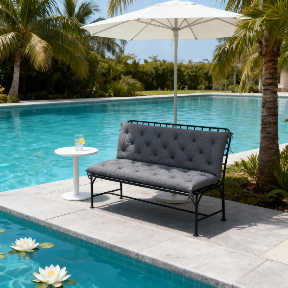 Replacement Cushion for Swing Chair,Tufted Bench Cushion for Outdoor Furniture,Patio Sofa/Couch