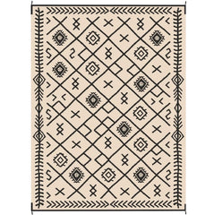 Easy to Carry Outdoor Rug,Patio Rug,Reversible Outdoor Rug, Waterproof Plastic Straw with Carry Bag