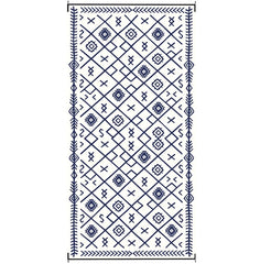 Easy to Maintain & Outdoor-Ready Outdoor Rug,Patio Rug,Reversible Outdoor Rug, Waterproof Plastic Straw with Carry Bag