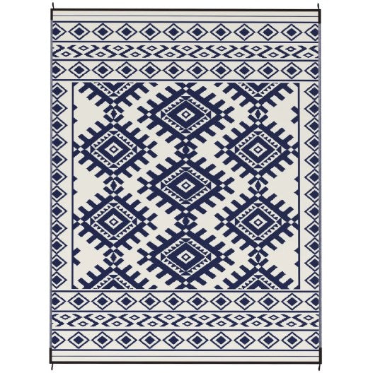 Reversible Rug,Outdoor Rug for Patio for Decor, Portable Outside Camping Area Carpet Ma