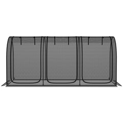 Easy to use Crop Cage,Plant Protection Tent,with Zippered Doors,Storage Bag and Ground Stakes