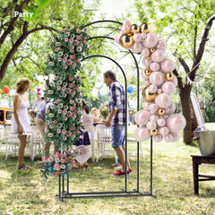 Set of 3 Metal Arch Backdrop Stand,Wedding Arch Frame,Balloon Backdrop Arch Stand Set