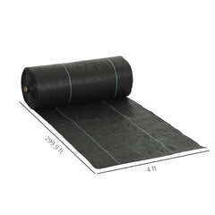 Weed Barrier Fabric,Weed Barrier Landscape Fabric,Duty Woven Weed Control Fabric for Landscaping