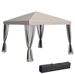 Screen House Room,Pop Up Canopy Tent with Netting,Instant Gazebo,with Carry Bag,Height Adjustable