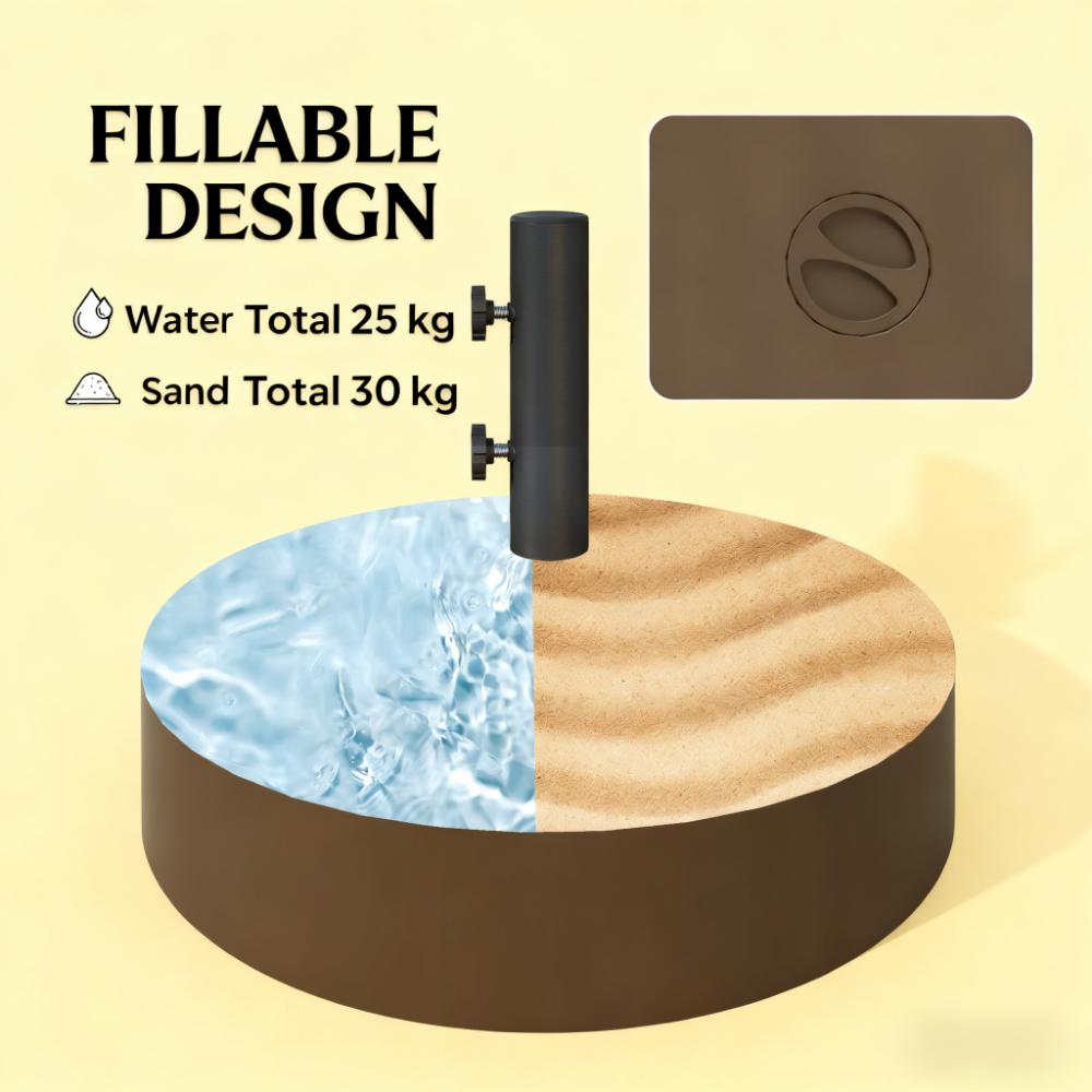 Heavy Duty Outdoor Umbrella Stand Base,Patio Umbrella Base,Holder Umbrella Stand