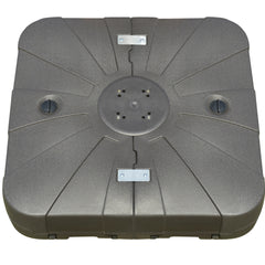 Heavy Duty Umbrella Stand,Square Cantilever Patio Umbrella Base with 4 Wheels for Easy Moving