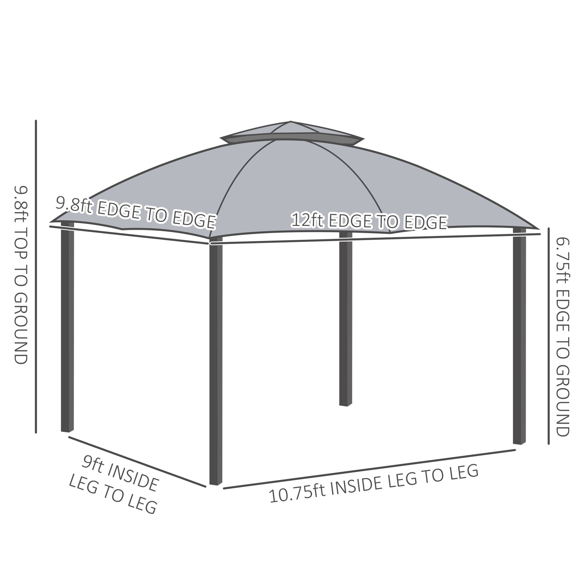 Gazebo Outdoor Gazebo, Patio Gazebo Canopy Shelter