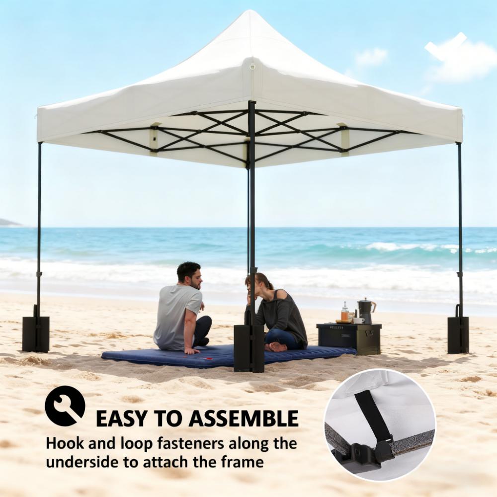 Replacement Canopy Top,Replacement Canopy Top for Pop Up Canopy Tent,with 4 Sand Bags