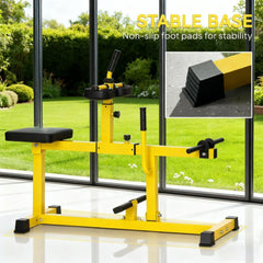 Yellow Gym Equipment for home