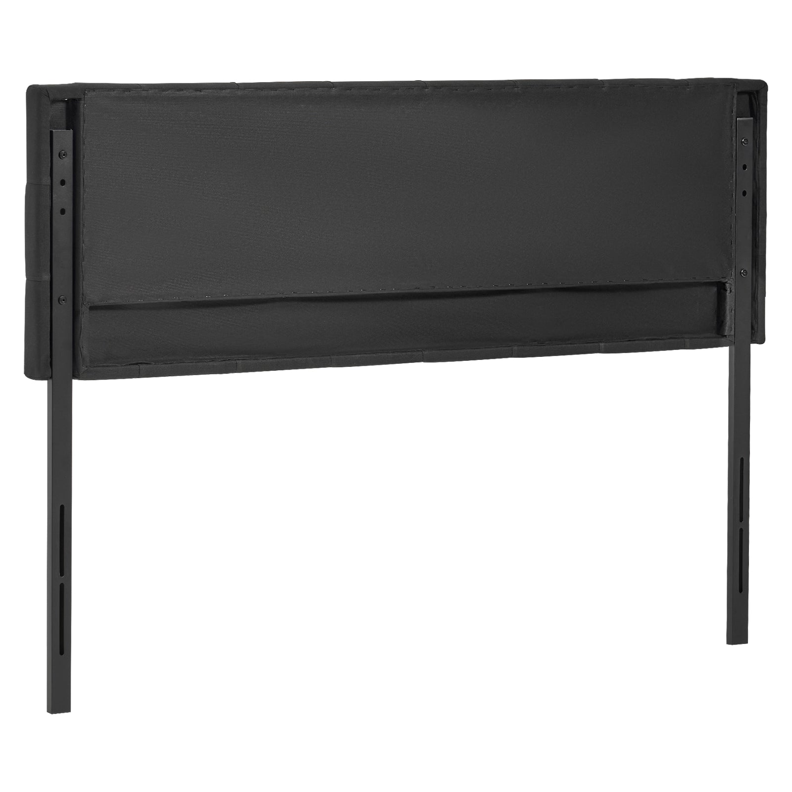 Headboard, Queen Size Headboard with Adjustable Height, Comfortable Diamond Tufted for Queen Size Bed, W62.2 x H(42.72-54.53) x D2.76 in, Ideal for Bedroom, Hotel, Homestay, Dormitory, Black