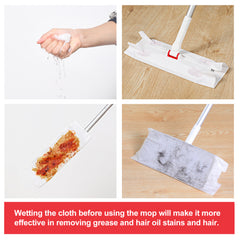 Dry Mop Refills - Multi Surface Cleaning Cloths for Dusters,  Lock Dirt, Dust, and Pet Hair - Suitable for Hardwood, Tile, and Vinyl Floors - 30 Count