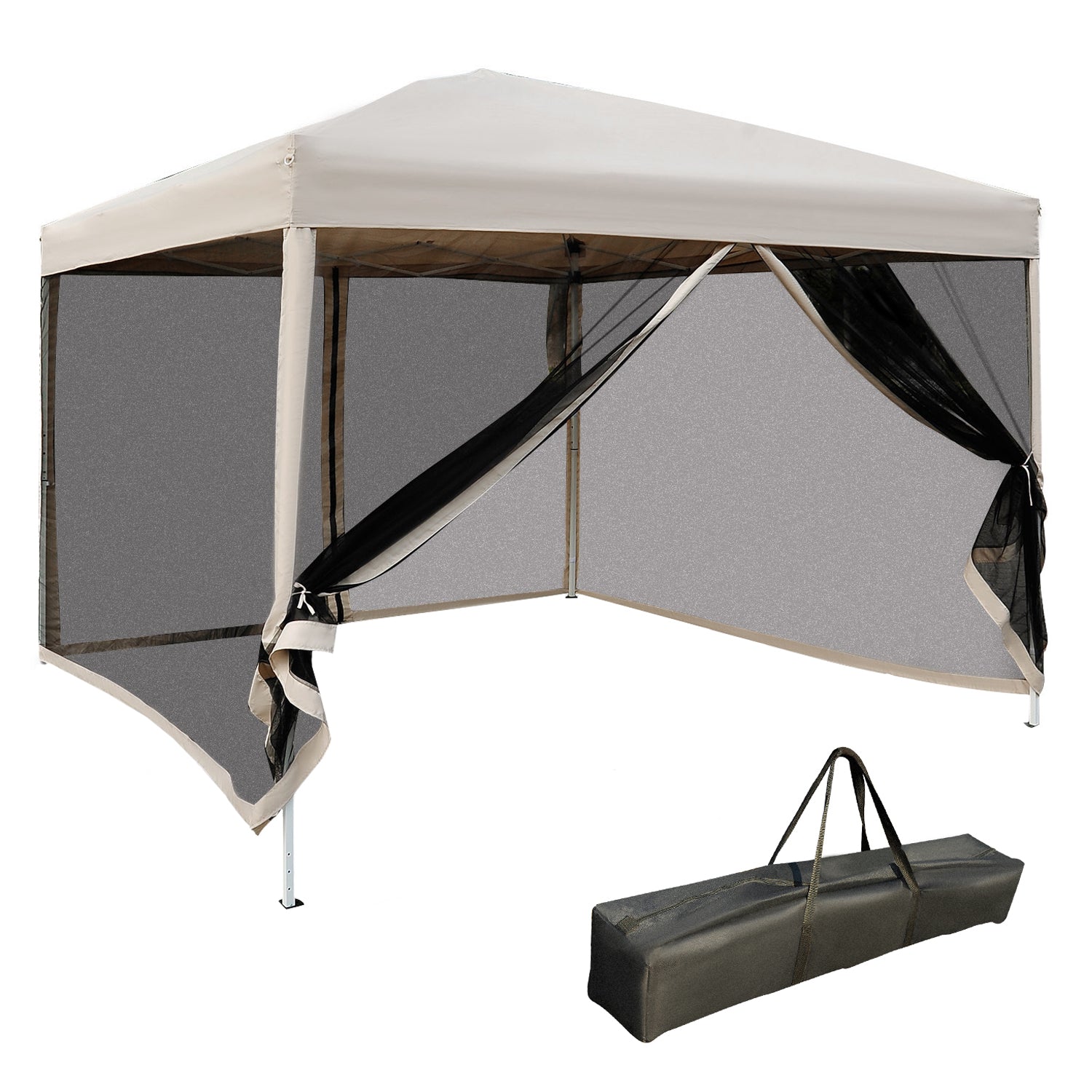 Canopy Tent with Netting, Instant Screen Room House