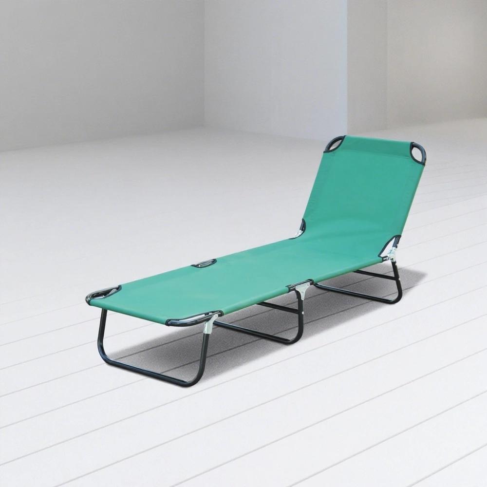 Folding Patio Lounge Chair, Outdoor Sun Tanning Chair