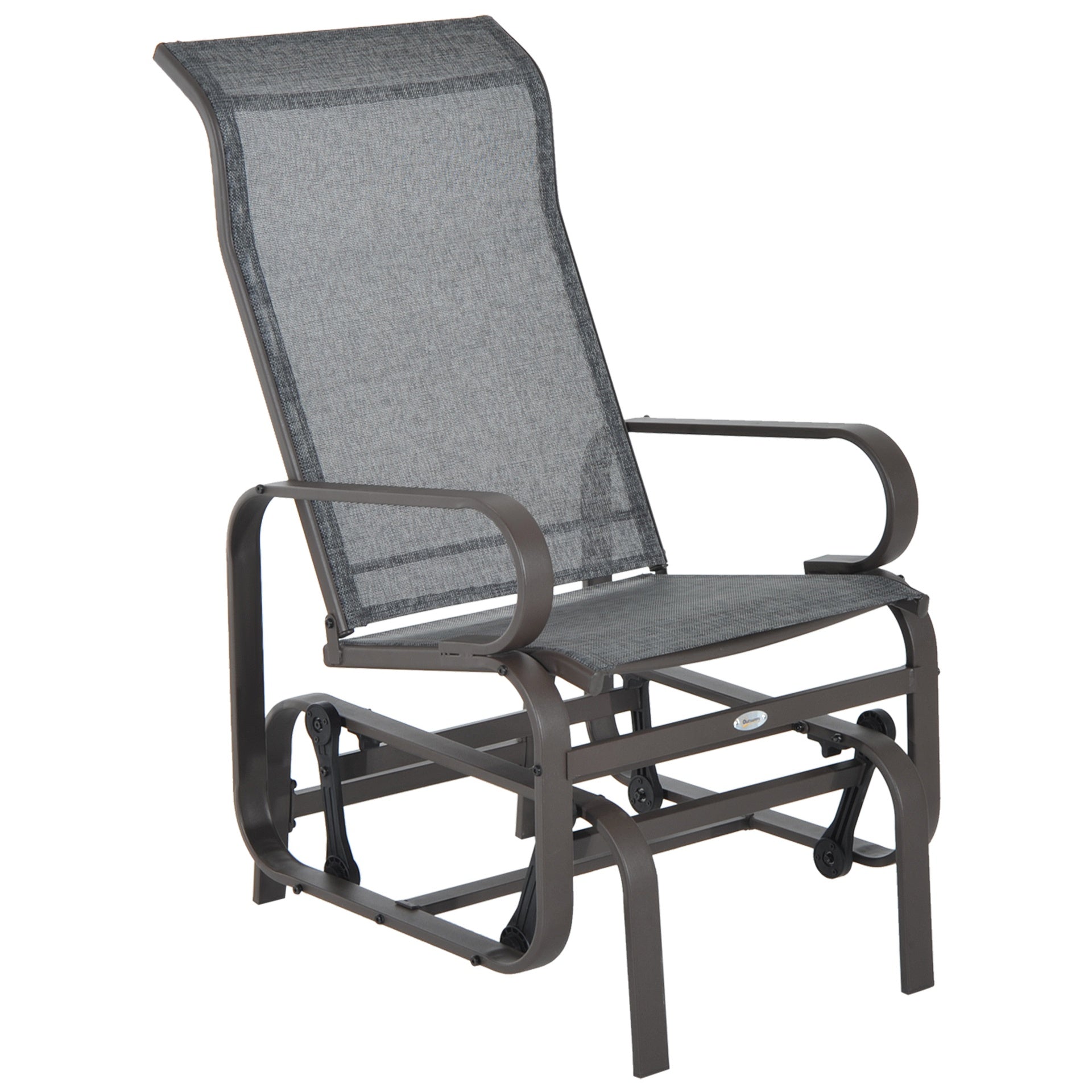 Gliding Chair Gliding Lounger Chair, Single Rocker