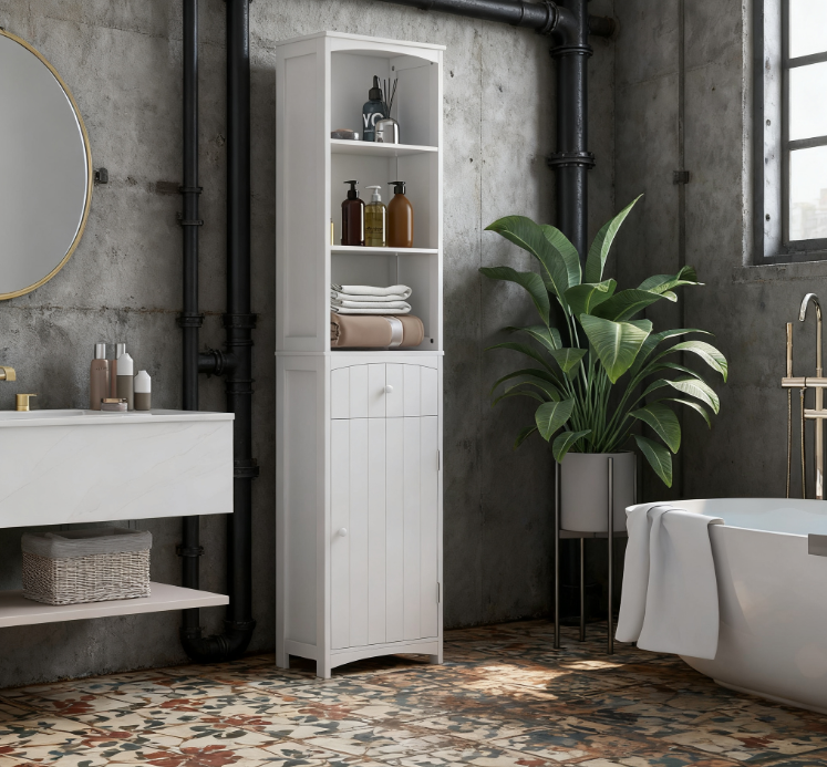 Bathroom Storage Cabinet, Free Standing Bathroom Storage Unit