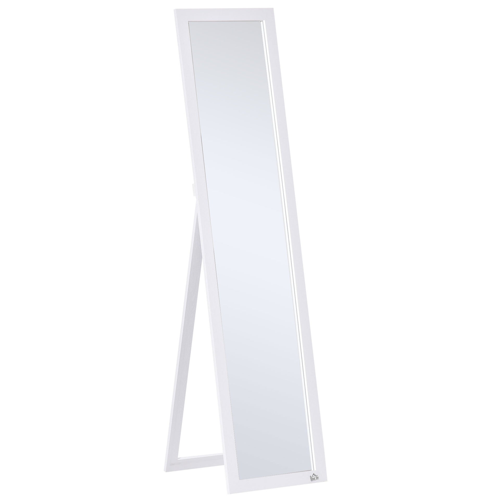 Full Length Glass Mirror, Freestanding or Wall Mounted Dress Mirror