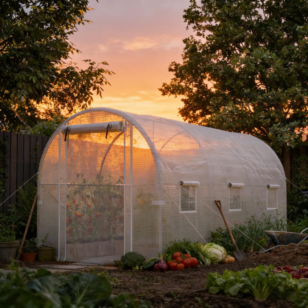 Walk-in Tunnel Greenhouse,Hoop House Greenhouse