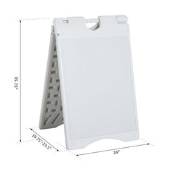Frame Sandwich Board Signs Outdoor Sidewalk Sign