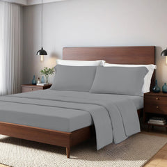 2-Piece Twin Cooling 3pc Sheet Set,Gray