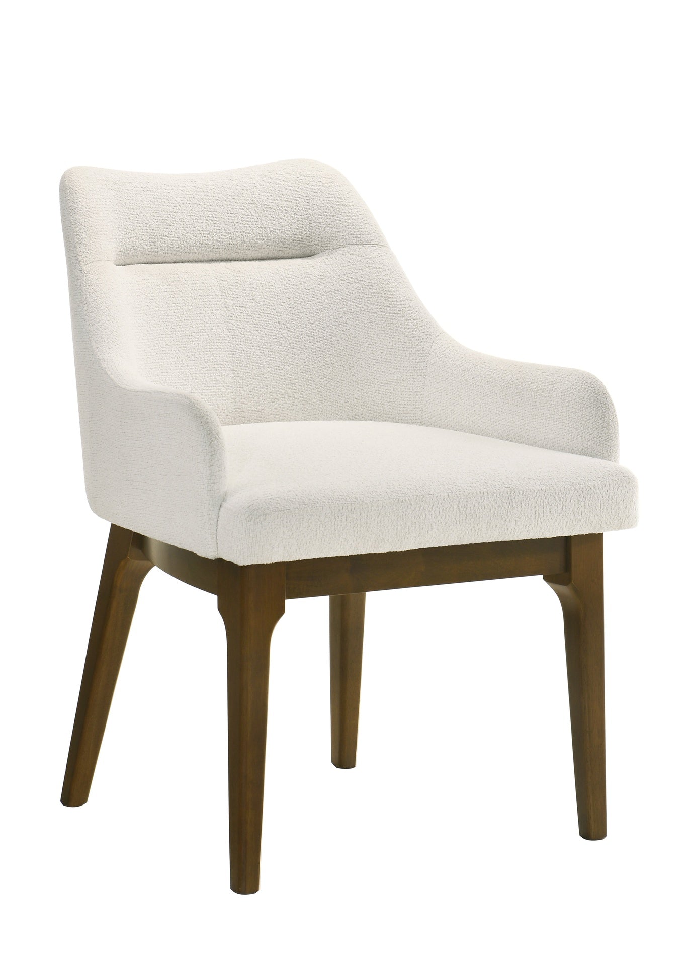 Kasha Chenille & Vintage Oak Side Chair (Set of 2)