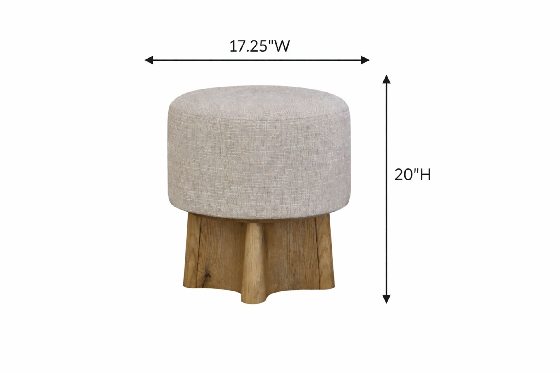 English Knotty Oak Entertainment Cole with Stools