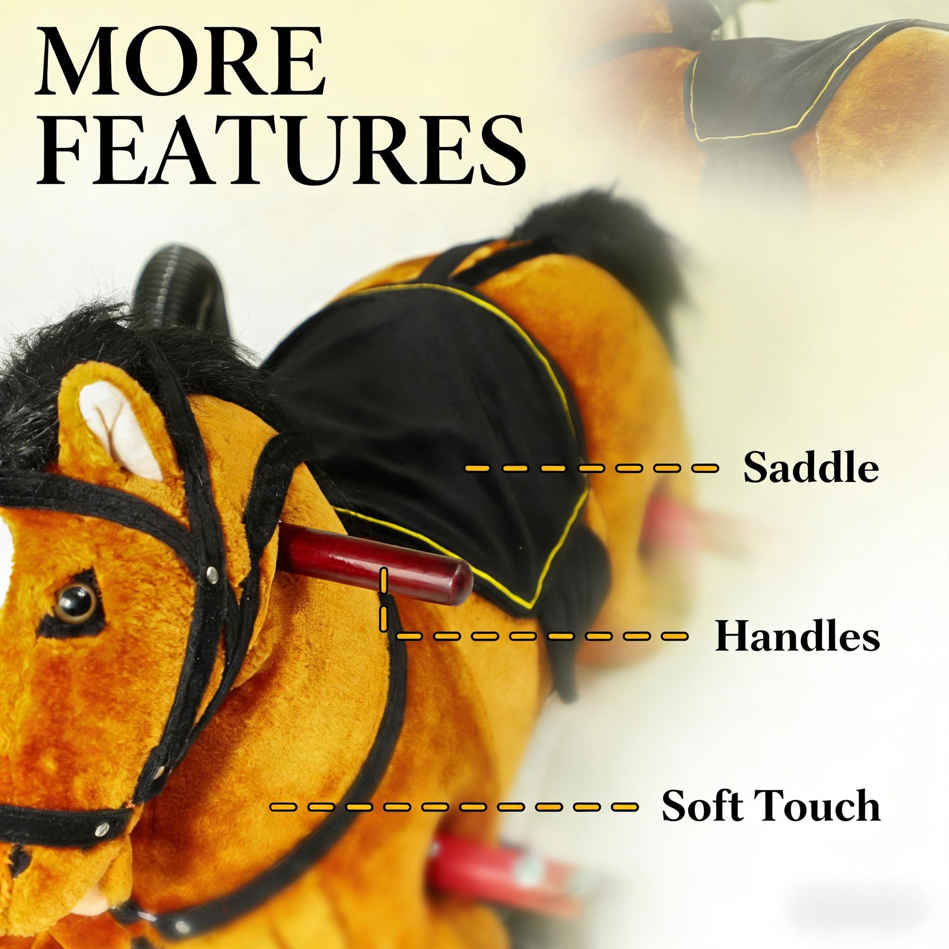 Soft Kids Rocking Horse Toy,Rocking Horse