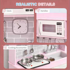 Kids Kitchen Playset,Pretend Play Kitchen