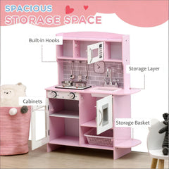 Kids Kitchen Playset,Pretend Play Kitchen