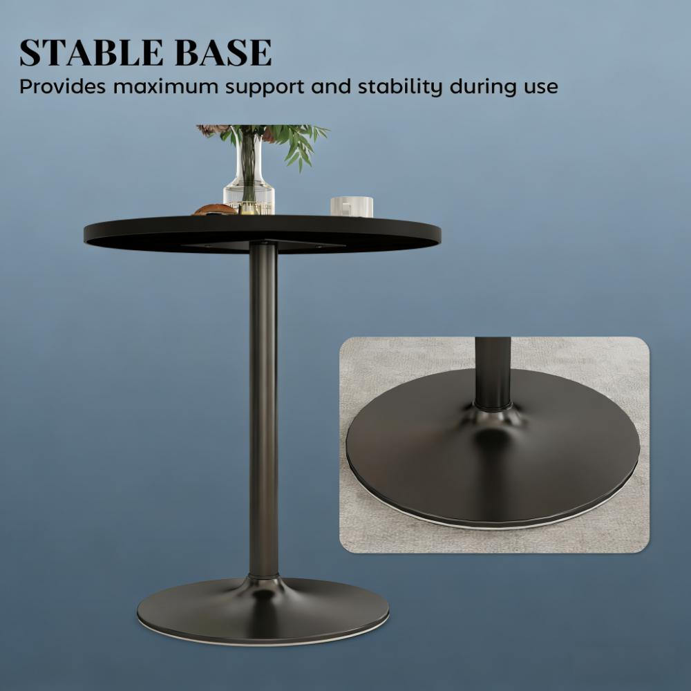 Modern Style Round Dining Table,Small Kitchen Table,for Small Spaces