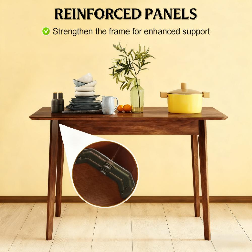 Mid-Century Modern Kitchen Table,Rectangle Dining Table,for Your Home