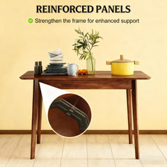 Mid-Century Modern Kitchen Table,Rectangle Dining Table,for Your Home