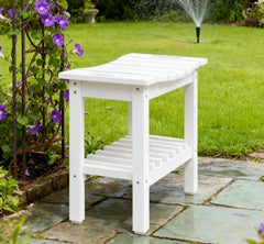 Shower Bench, Waterproof Shower Stool with Handle, Storage Shelf, Non-Slip Pads for Your Home