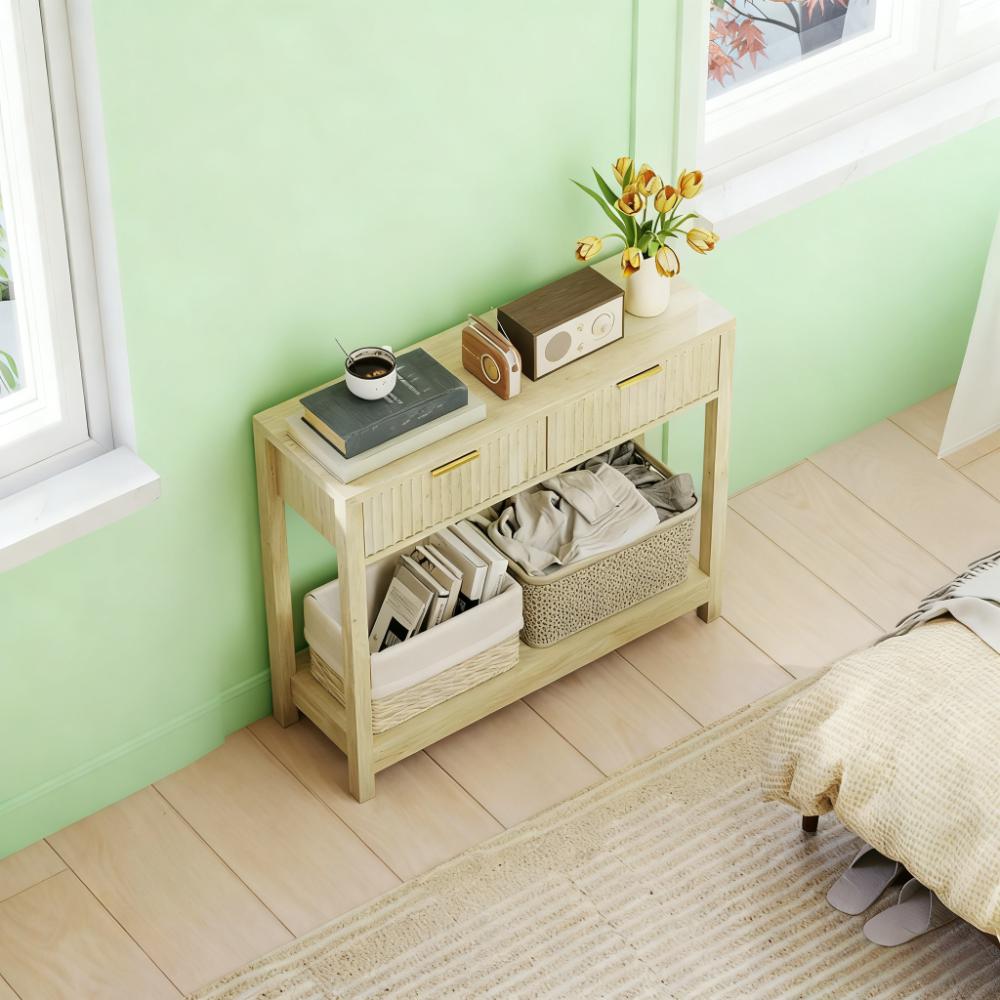 Narrow Entryway Table 35" Console Table