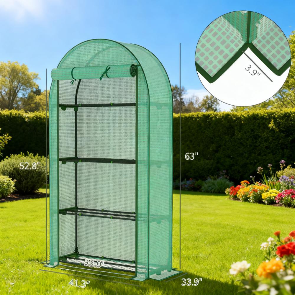 Lean-to Greenhouse Portable Greenhouseb