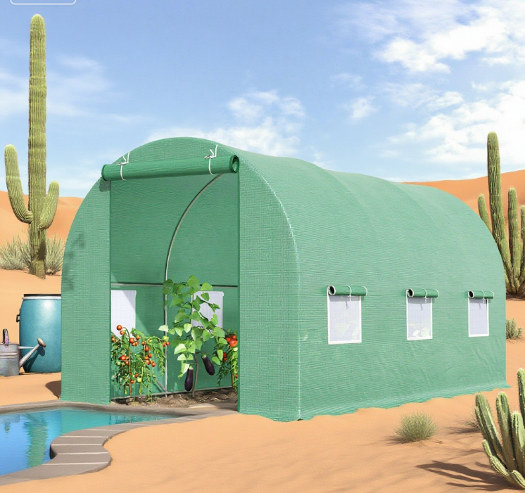 Walk-in Tunnel Hoop Greenhouse, Green House for Outside