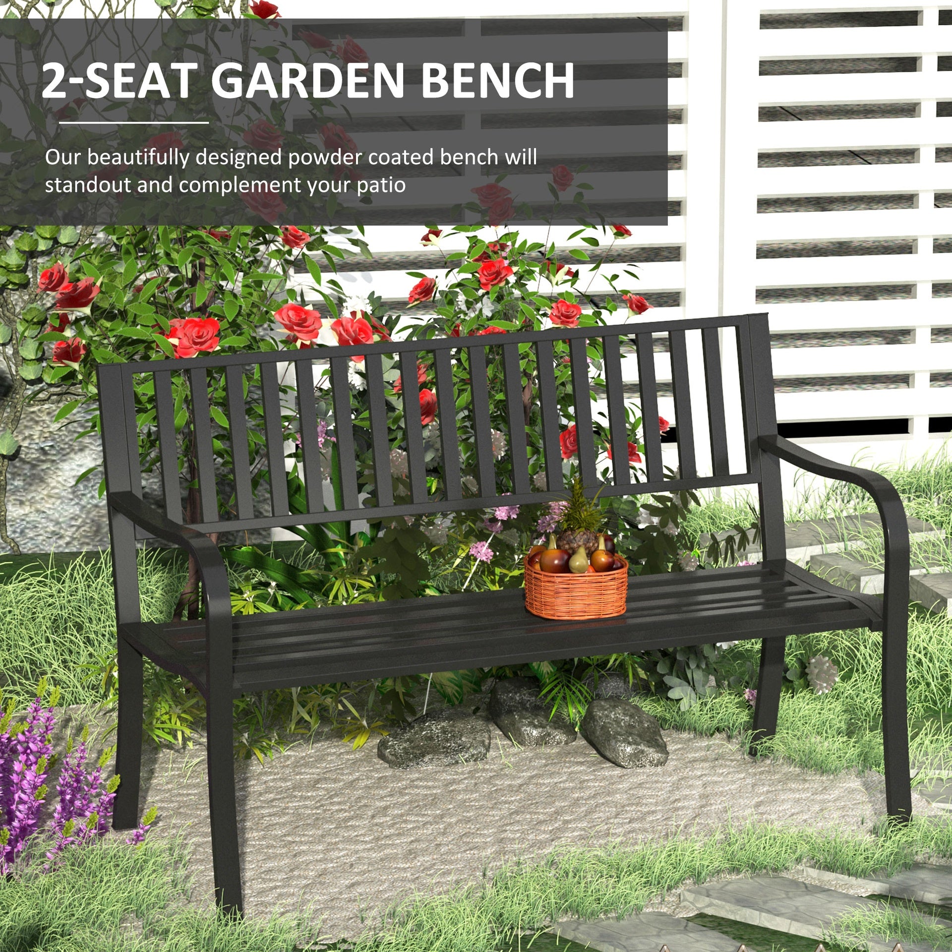 Outdoor Garden Bench, Patio Bench