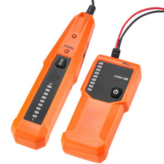 Underground Cable Locator, 3 FT Max. Detection Depth, Wire Tracer Break Detector Finder with Earphone, 1000 FT Max.Detection Length Cable Tester for Pet Fence Buried Sprinkler Valve Irrigation