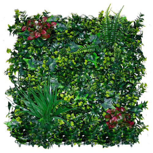 Boxwood Panels, Grass Wall 20"x20", Plant Wall, Grass Backdrop Wall, Privacy Screen, Sun Protected Green Wall Decor for Outdoor, Indoor, Garden, Backyard and Décor