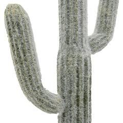 8x5x24.5"H Artificial Saguaro Cactus in Black Pot