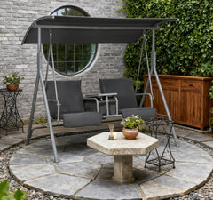 Patio Swing Chair,Outdoor Porch Swing,for Garden, Poolside, Backyard
