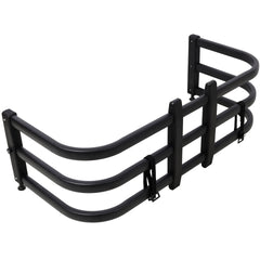 Truck Bed Extender, Aluminum Retractable Tailgate Extender,49.25"-65" Adjustable Length,Black
