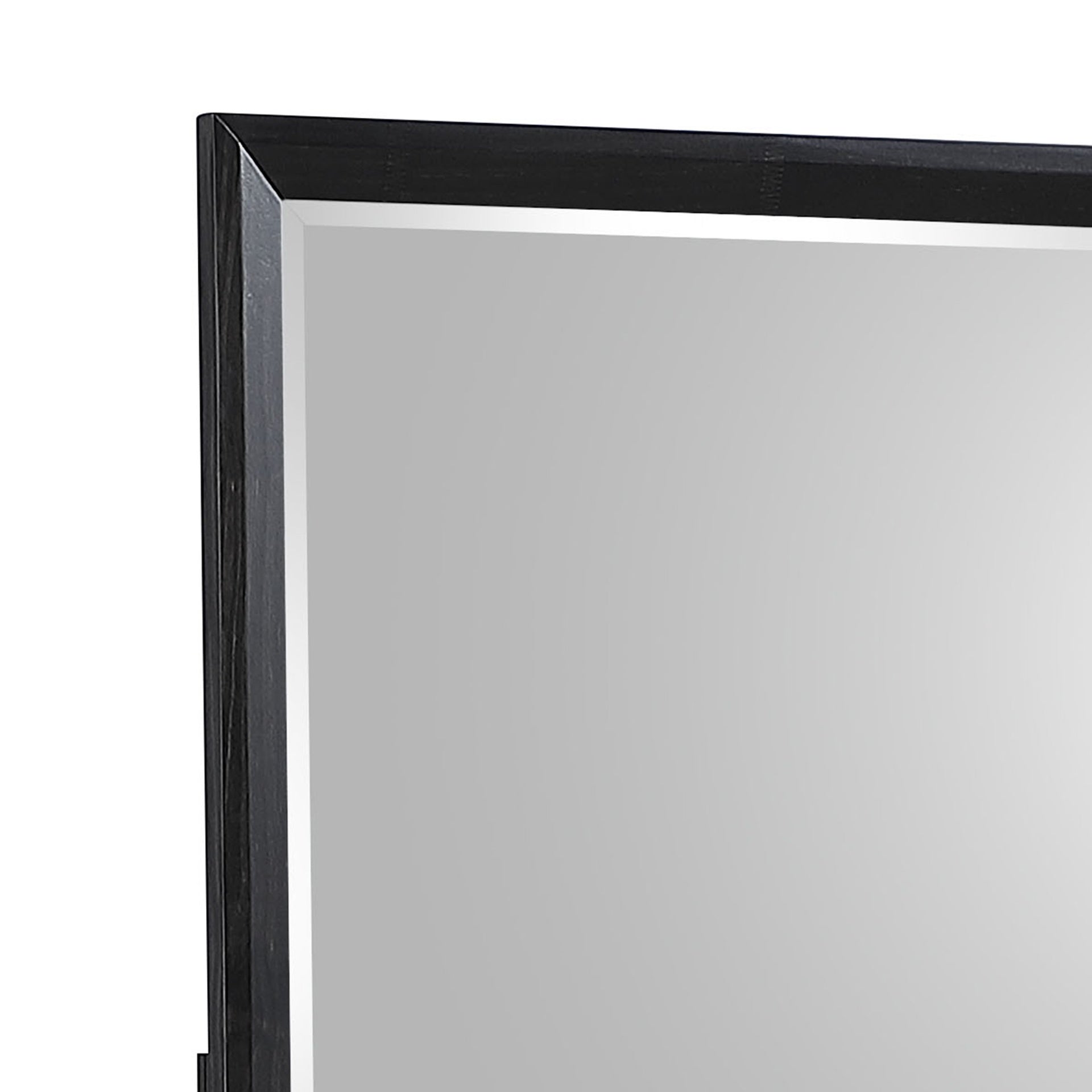 Houston Traditional Style Mirror Made with Wood in Walnut(THIS ITEM INCLUDES MIRROR ONLY)