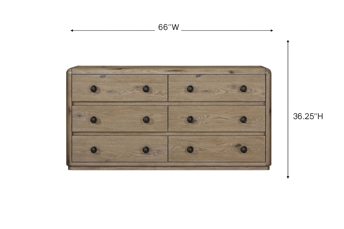 Dresser in English Knotty Oak