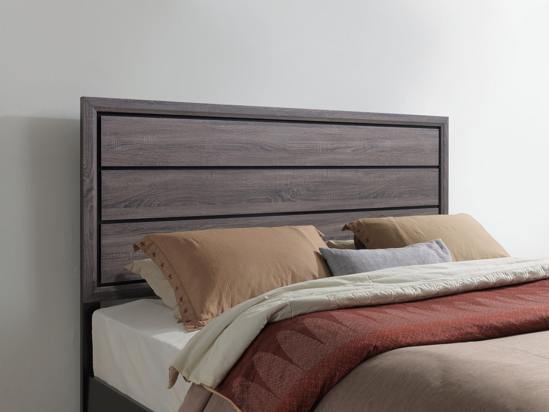 MIRAGE GREY KING BED