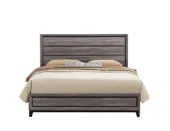 MIRAGE GREY KING BED