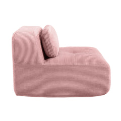 Hamlet LSF&RSF Corner Sofa W/Pillows Corduroy-Pink